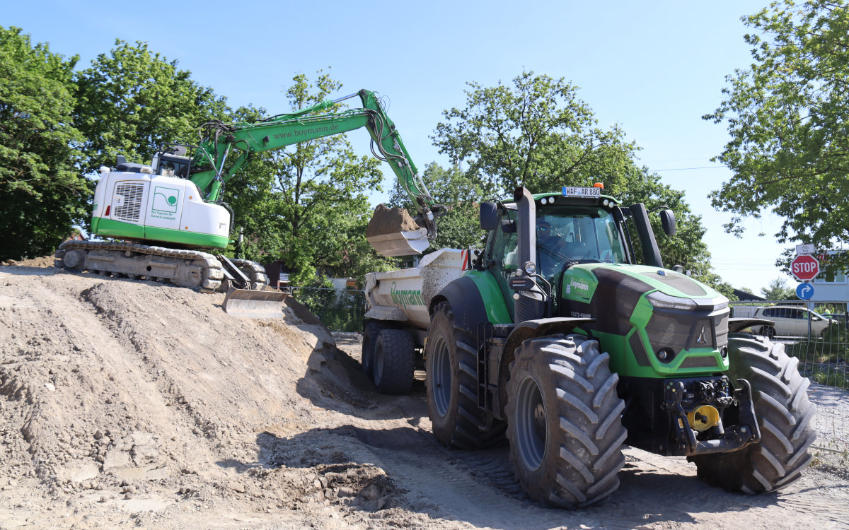 Erd- und Vegetationsarbeiten