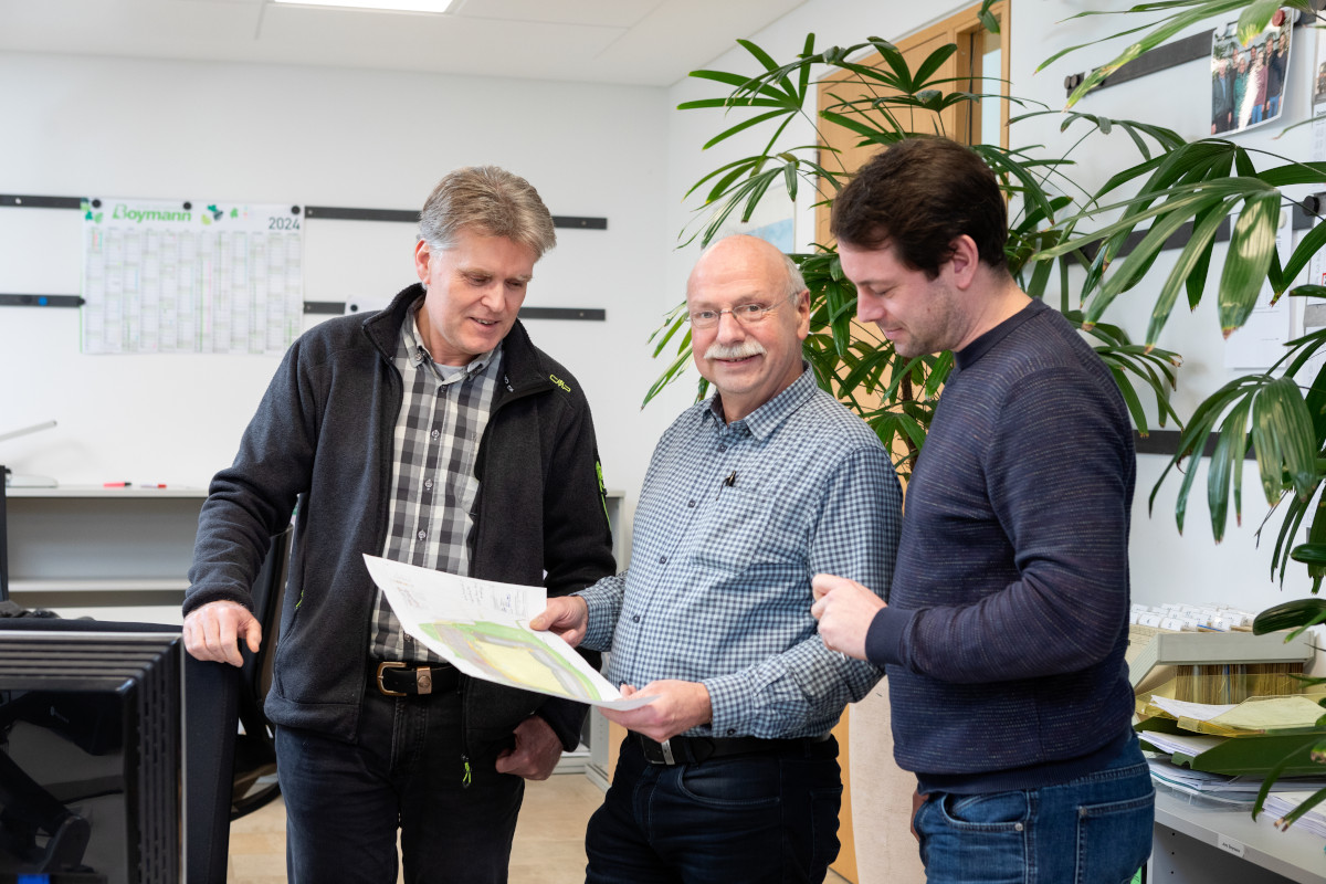 Mitarbeiter im Büro