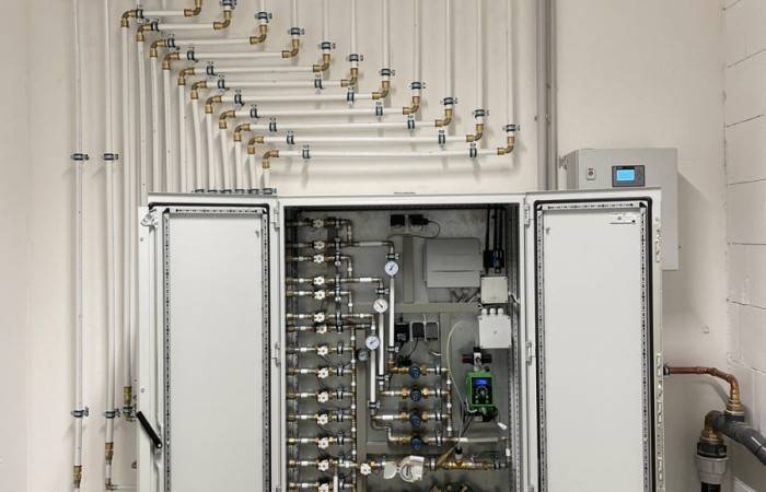 Eine automatisierte Bewässerungstechnik wurde von der Firma Boymann erstellt