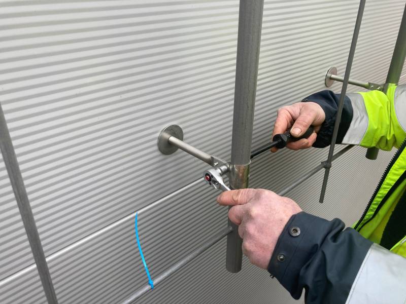 Montage der Rank Gitter durch die Experten von Boymann