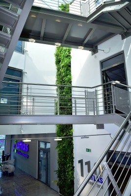 Vertikalbegrünung Firma Atlas in Dortmund