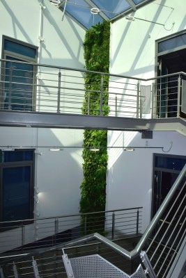 Vertikalbegrünung Firma Atlas in Dortmund