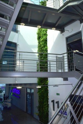 Vertikalbegrünung Firma Atlas in Dortmund