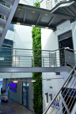 Vertikalbegrünung Firma Atlas in Dortmund