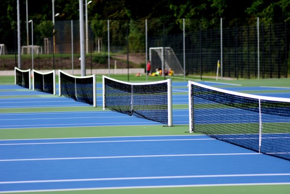 Tennisanlagen an der Uni Hannover