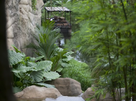 Beregnungsanlage in der Tropenerlebniswelt, Zoo Leipzig