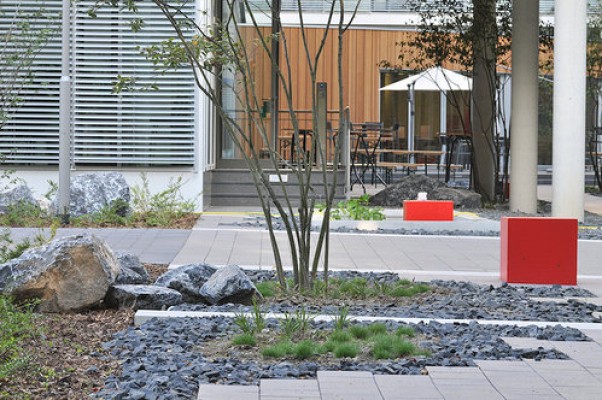 Außenanlagen - Johnson & Johnson Campus, Neuss