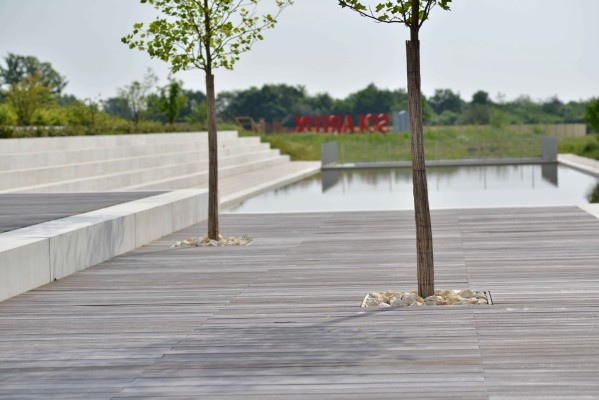 Freiflächen am Solarlux-Campus in Melle