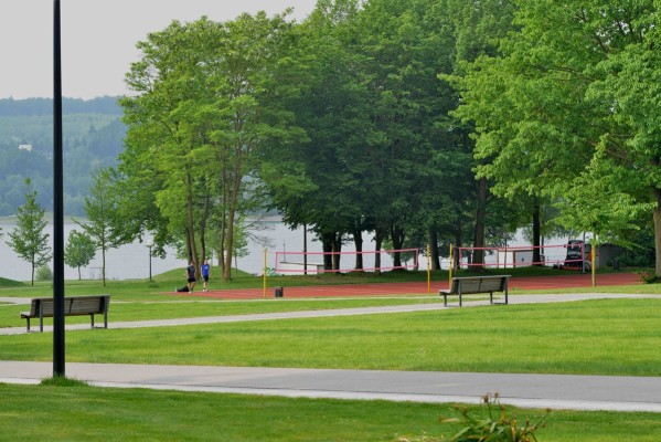 Neuer Park am Möhnesee