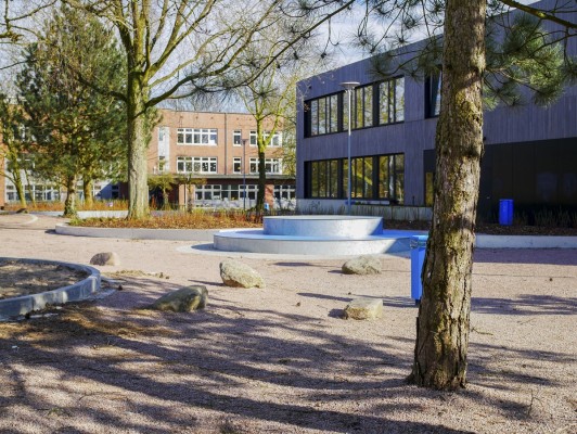 Neues Schulgelände in Hamburg-Harburg