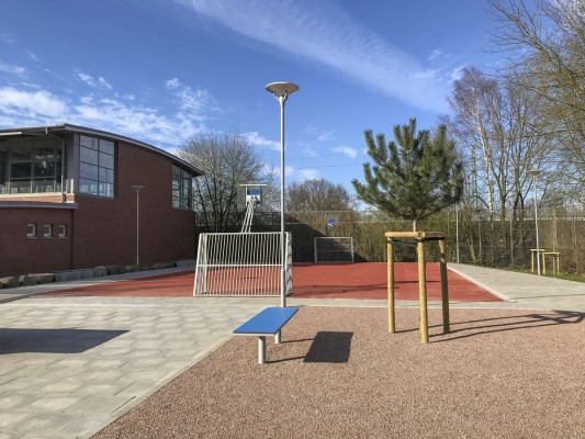 Neues Schulgelände in Hamburg-Harburg