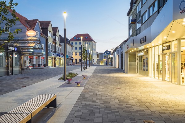 Einkaufsstraße in Korbach