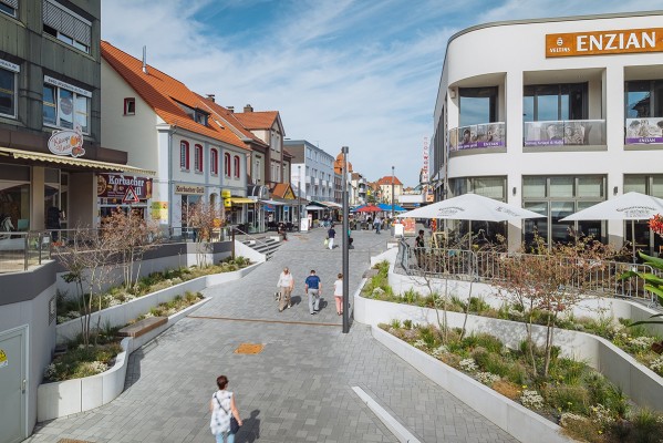 Einkaufsstraße in Korbach