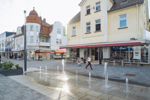 Einkaufsstraße in Korbach
