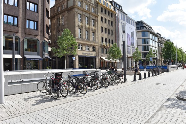Neugestaltung der Freiflächen in Düsseldorfs Stadtmitte