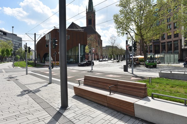 Neugestaltung der Freiflächen in Düsseldorfs Stadtmitte